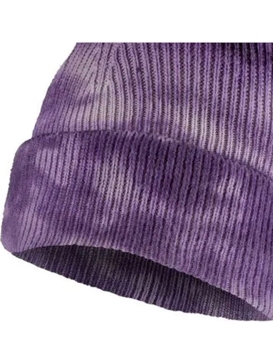 Hat Beanie Unisex Knitted Beanie in Purple Colour