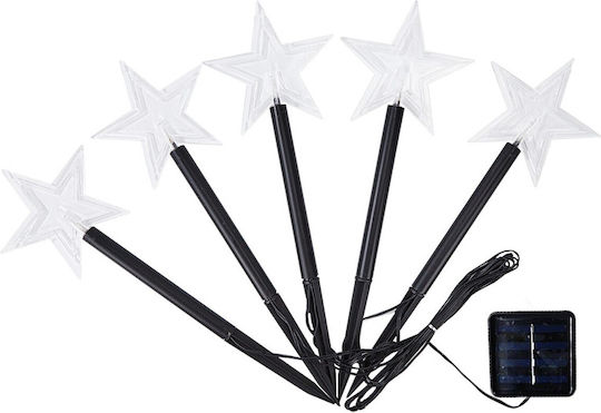 Alista Home Set 5 Lampi Solare cu Lumină Albă Caldă