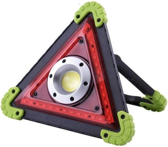 Alista Home Lampa Solară Felinar 10W 800lm cu Lumină Verde IP65 19.5x19.5x4cm