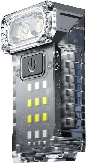 Alista Home Lampa Solară Lanternă 5W 500lm cu Lumină Roșie IP44 8x4.2cm