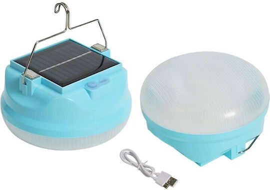 Alista Home Lustră Solară 100W cu Lumină Albastră 13x13x7cm