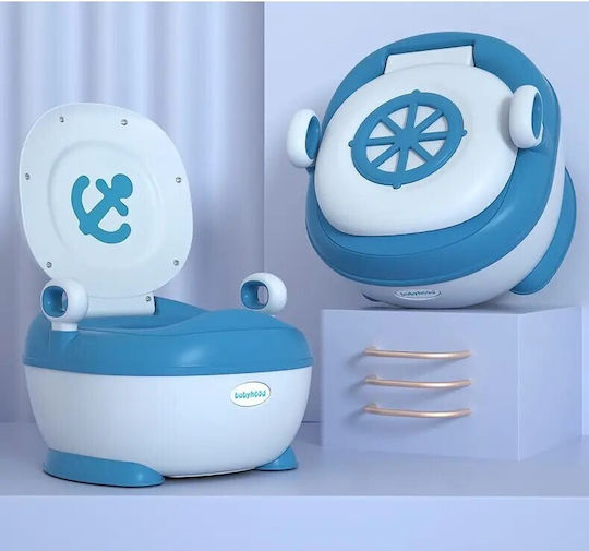 Alista Home Toaletă Anchor Cu Capac Albastră