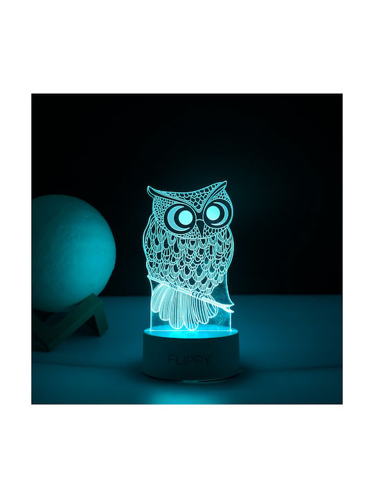 Alista Home Lămpi Decorative Pentru Masă LED Iluzie 3D 3x3cm