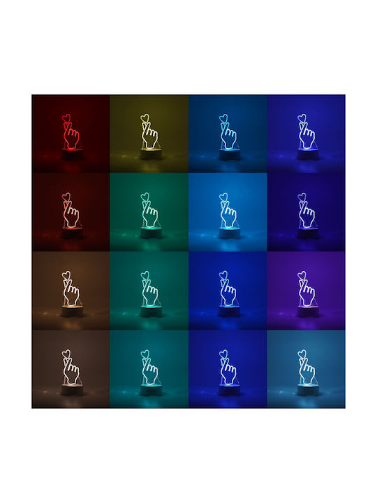 Alista Home Lămpi Decorative Pentru Masă LED Inima 3x3cm