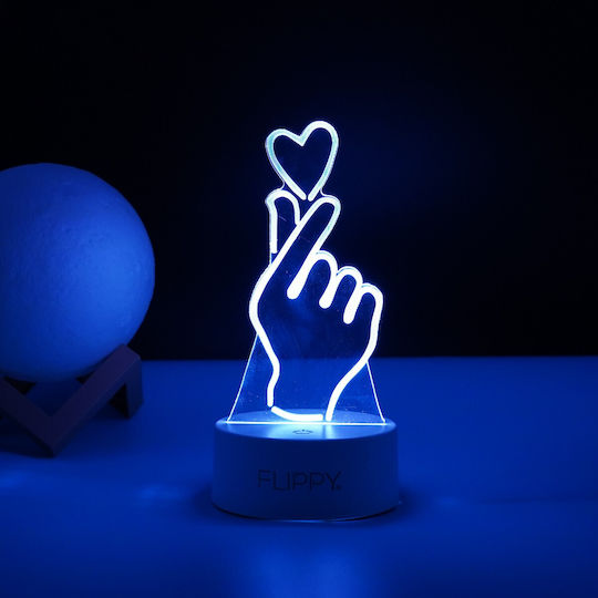 Alista Home Dekoratives Tischlicht LED Herz 3x3cm
