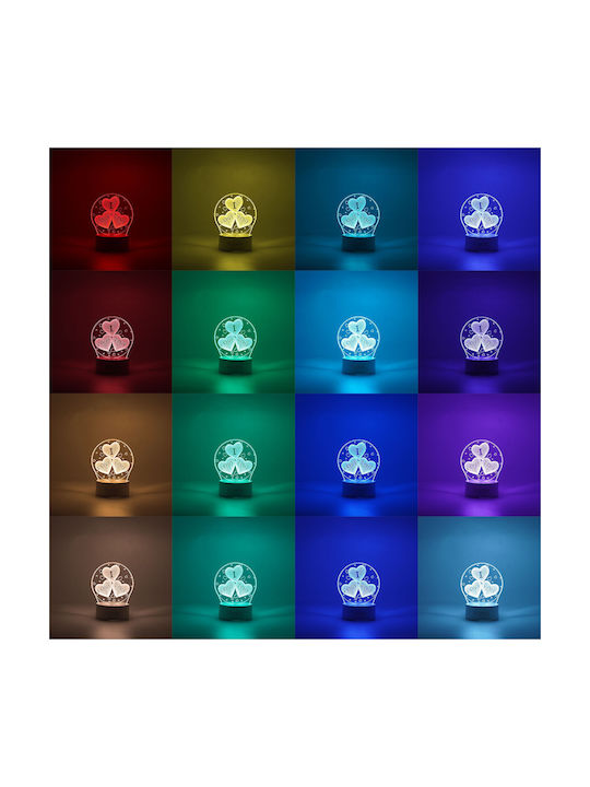 Alista Home Διακοσμητικό Φωτιστικό LED Love 3x3εκ.