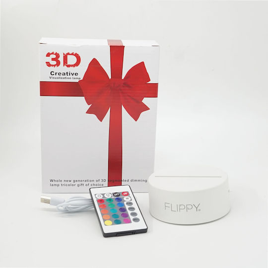 Alista Home Lămpi Decorative Pentru Masă LED Iluzie 3D 3x3cm