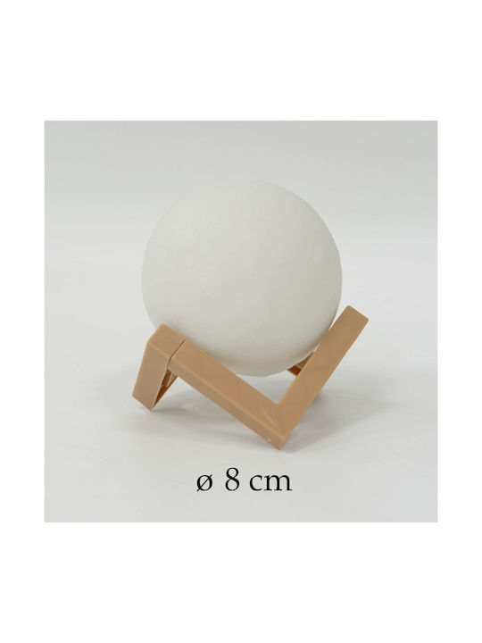 Alista Home Lămpi Decorative Pentru Masă Alb Cald Lumină De Lună 3x3cm