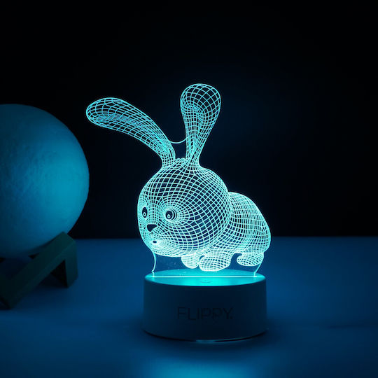 Alista Home Декоративно Осветително Тяло LED 3D Илюзия 3x3см
