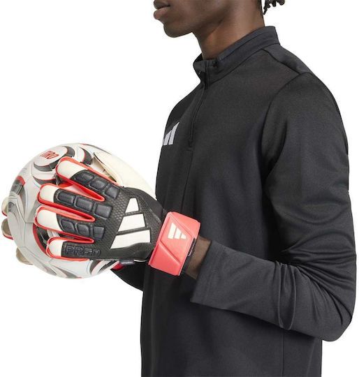 adidas Predator Match Fingersave Adults Goalkeeper Gloves Black
