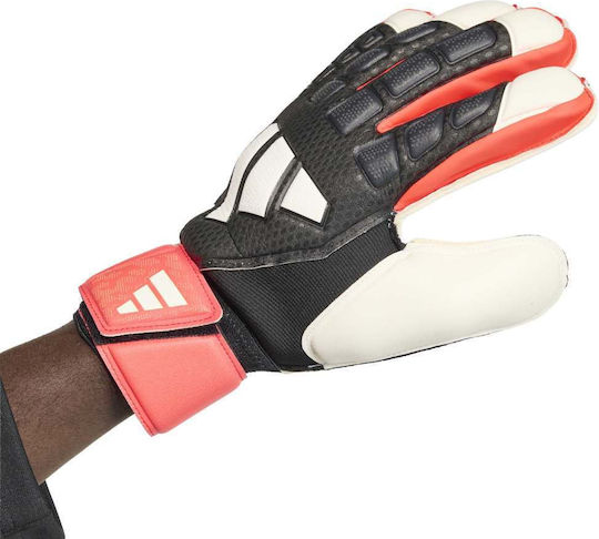 adidas Predator Match Fingersave Adults Goalkeeper Gloves Black
