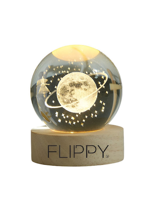 Alista Home Διακοσμητικό Φωτιστικό LED Θερμό Λευκό Crystal Ball 3x3εκ.