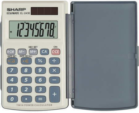 Sharp Aparat de Calcul de Buzunar în Culoare Gri