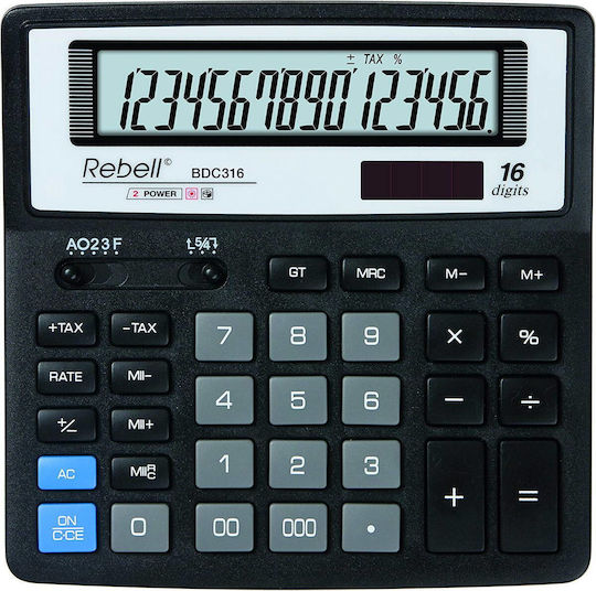 Rebell Rebell Calculator in Black Color