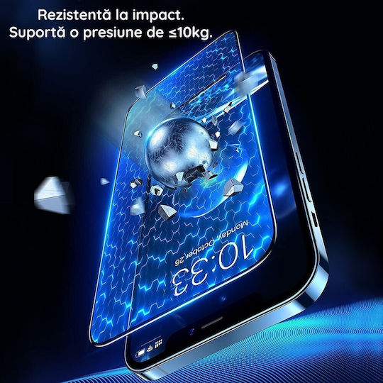 Folie Protectie Telefon Tempered Glass Xiaomi 14 Ultra Alista Home Sticla Protectoare Compatibila Xiaomi 14 Ultra Acoperire Completa 111d Hd Marginile Negre Transparenta
