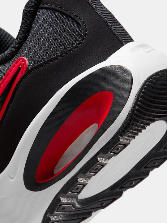 Air Max Kids Sneakers with Hoop & Loop Closure Black