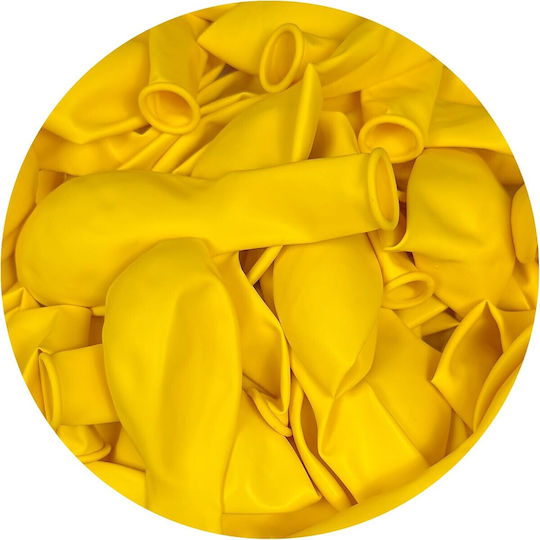 Set 12 Baloane Latex Galbene Zi De Naștere 30 cm