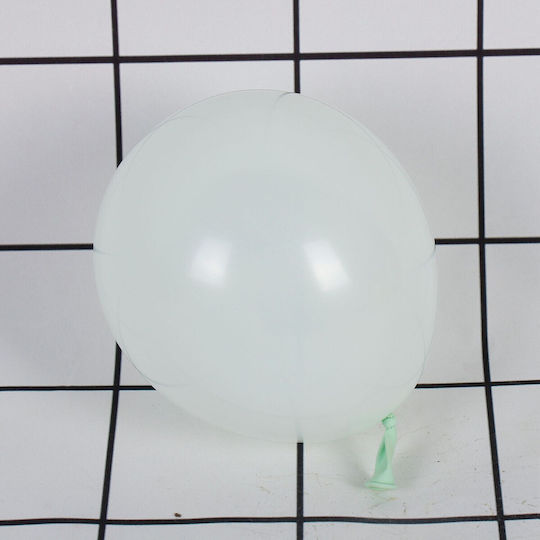 Set of 12 Birthday Latex Balloons Green 30cm