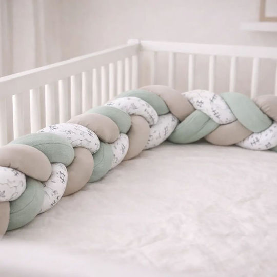 Baby Star Πάντα Πλεξούδα Εσωτερική Πράσινη 19x200cm