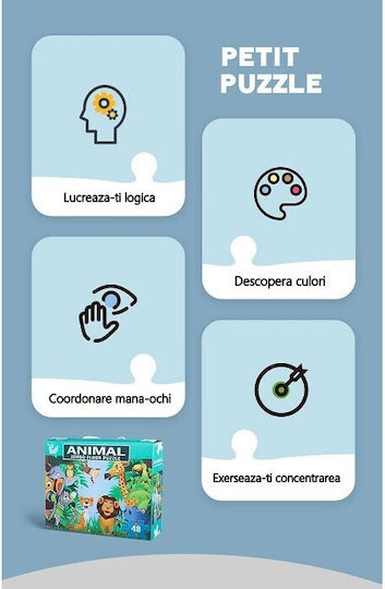 Puzzle Pentru Copii 48 Piese Alista Home