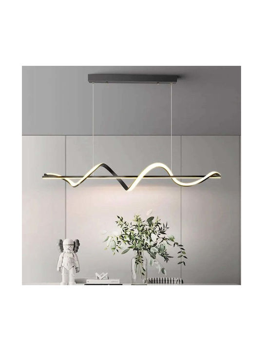 Alista Home Adjustable Black LED Ceiling Light with Natural White Light