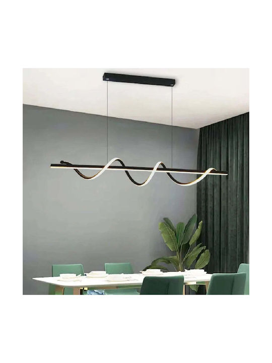 Alista Home Adjustable Black LED Ceiling Light with Natural White Light