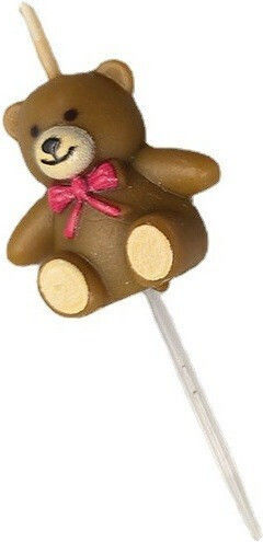 Cake Kerze Alista Home Bär Modell Party 8 X 3.2 Cm Braune