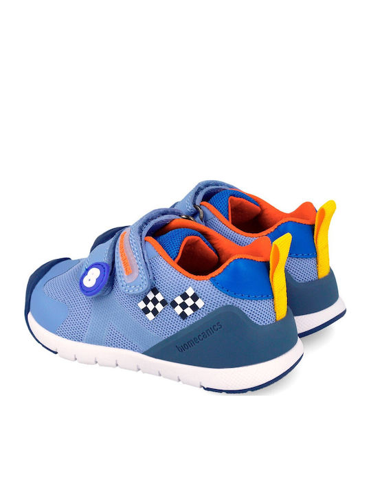 Παιδικά Sneakers Ανατομικά με Σκρατς Γαλάζια