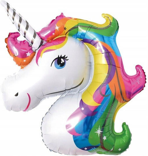 Foil Einhorn Luftballon Jumbo Mehrfarbig 108cm