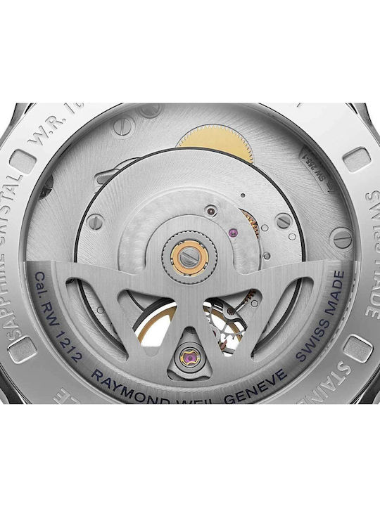 Raymond Weil Freelancer Men's Automatic Watch with Silver Metal Bracelet