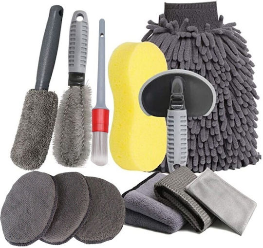 Alista Home Set De Spălare Pentru Materiale Plastice Interioare - Tablou De Bord Auto Cu 12 Bucăți