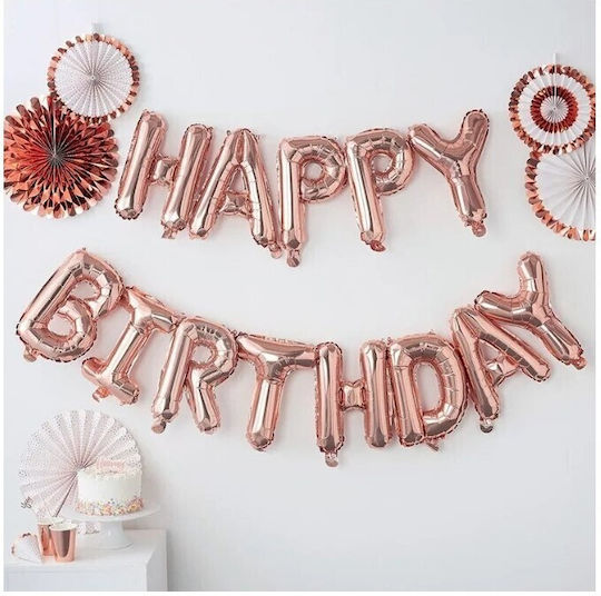 Scrisoare Folie Rose Gold 40 cm