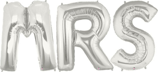 Scrisoare Folie Argintie 40 cm