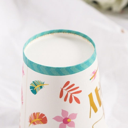Alista Home Ποτήρι μιας Χρήσης Χρυσό 250ml