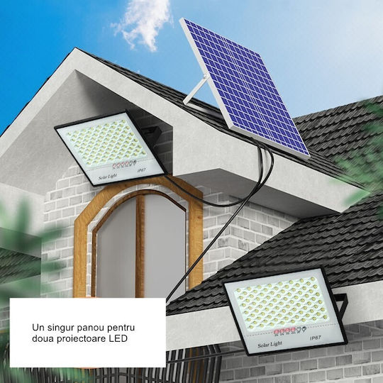 Alista Home Στεγανός Ηλιακός Προβολέας LED 200W με Αισθητήρα Κίνησης και Τηλεχειριστήριο IP67