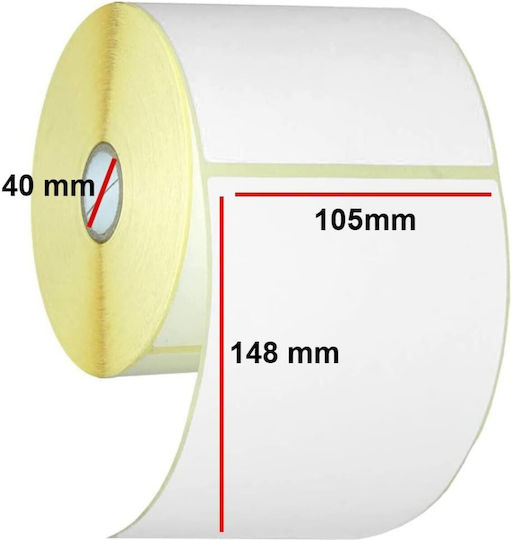 Alista Home 400 Role Autoadezive în Role Pentru Imprimantă De Etichete 105x148mm 12 Bucăți