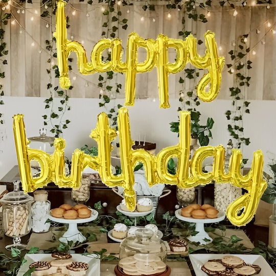 Foil Gold Letter