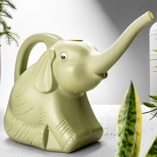 Stropitoare Pentru Copii Alista Home Formă De Elefant 1500 Ml Udare Plante 19.5x17x11.8 Cm Verde