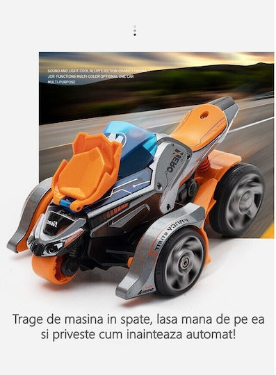 Alista Home Motocicletă 2-în-1 Mașină Ride On pentru 12+ luni Portocalie
