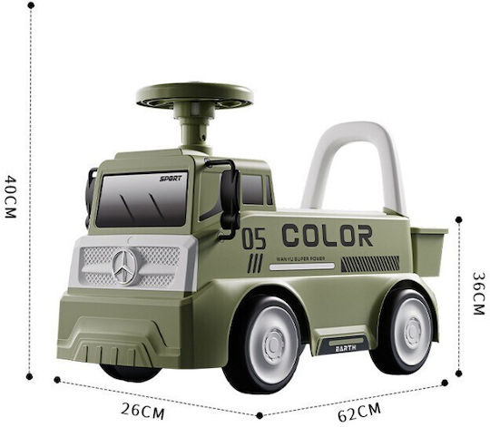 Alista Home Truck Mașină Ride On Pentru 36+ Luni Verde