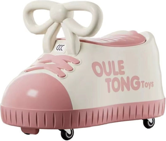 Alista Home Pantofiori Mașinuță Ride On Pentru 12+ Luni Cu Sunete Roze