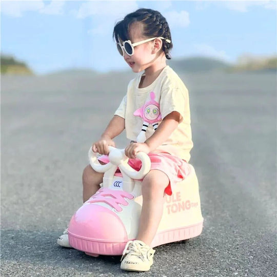 Alista Home Pantofiori Mașinuță Ride On Pentru 12+ Luni Cu Sunete Roze