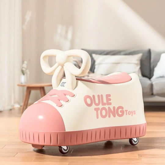 Alista Home Pantofiori Mașinuță Ride On Pentru 12+ Luni Cu Sunete Roze