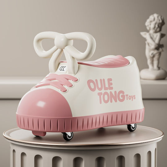 Alista Home Pantofiori Mașinuță Ride On Pentru 12+ Luni Cu Sunete Roze