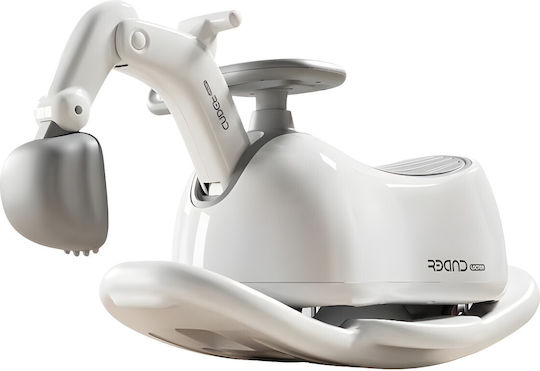 Alista Home 3 în 1 Excavator- Rocker & Yo Yo Mașină Ride On pentru 12+ luni Cu Sunete Albă