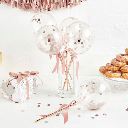 Set 15 Latex Luftballons Rose Gold 30cm