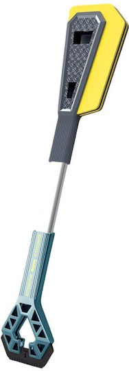 Răzuitor de Zăpadă Auto cu Două Capete Alista Home Universal pentru Îndepărtarea Zăpezii de pe Mașină Mâner Ergonomic Detasabil Pentru Geamuri Caroserie Ușor de Folosit 61x12,5 cm Albastru