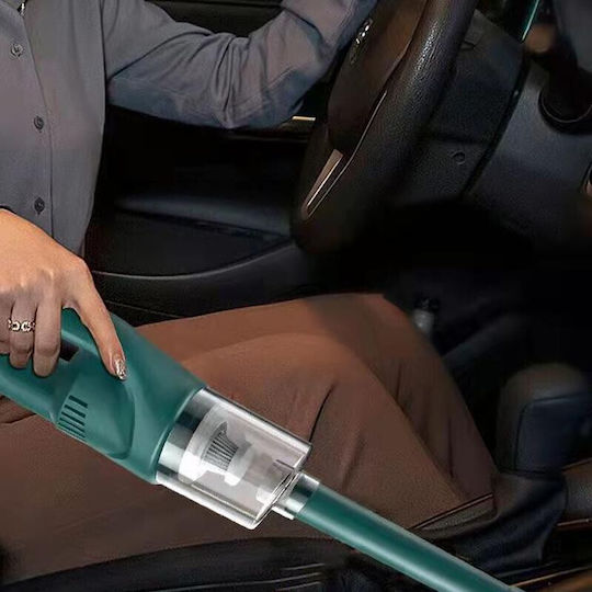 Alista Home Aspirator De Mână Pentru Mașini Reîncărcabil 12V 120W Verde