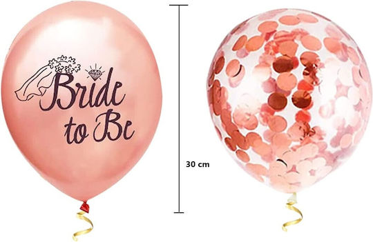 Set 10 Latex Transparent Abschluss Luftballons 30cm
