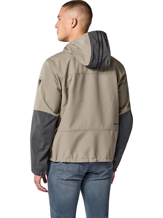 Boson Men's Motorcycle Jacket 4 Seasons Sand Grey